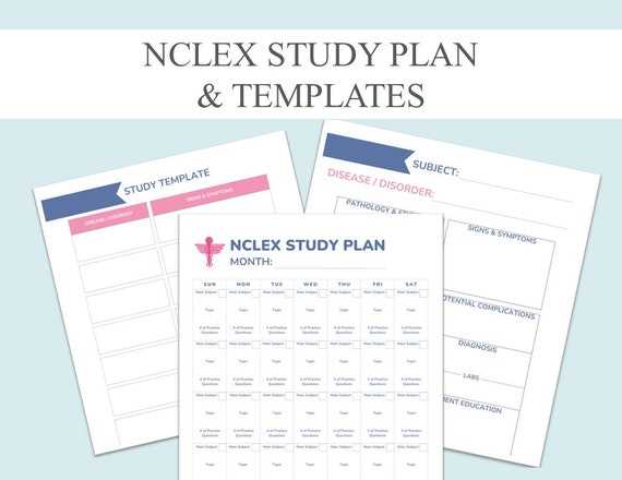 nclex calendar template