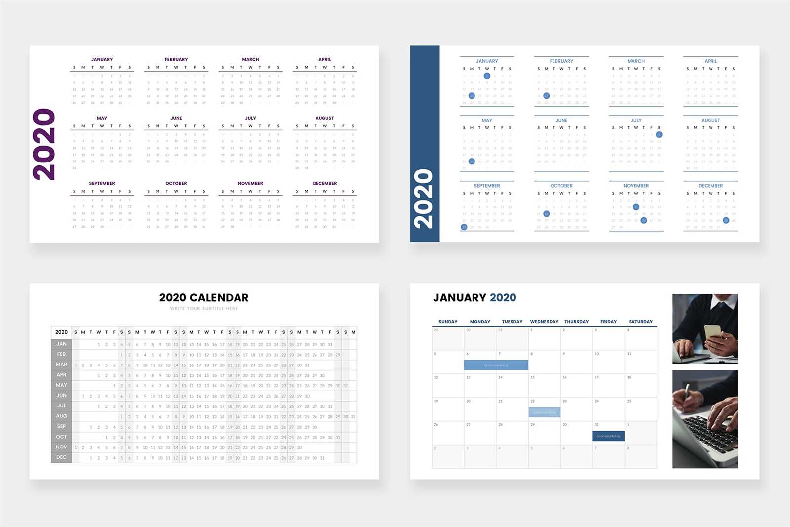 calendar template for keynote