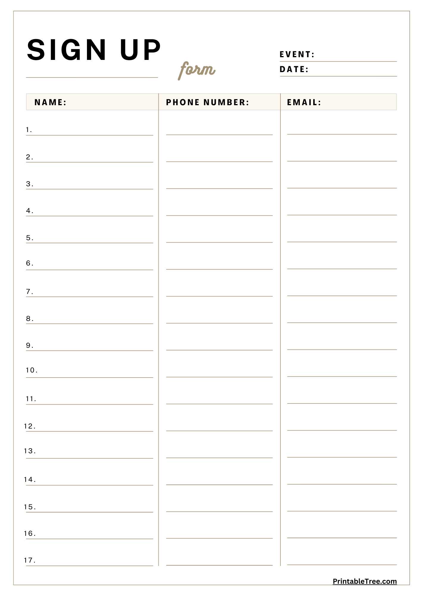 printable calendar fundraiser template free