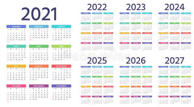 free pocket calendar template 2025