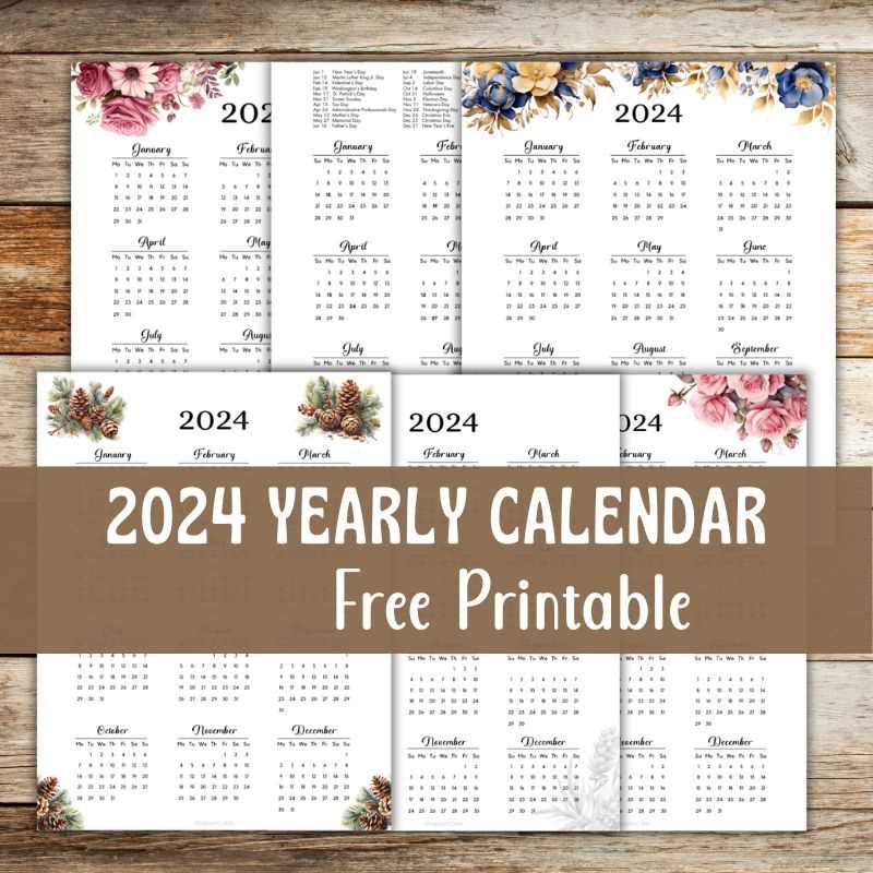 free calender templates