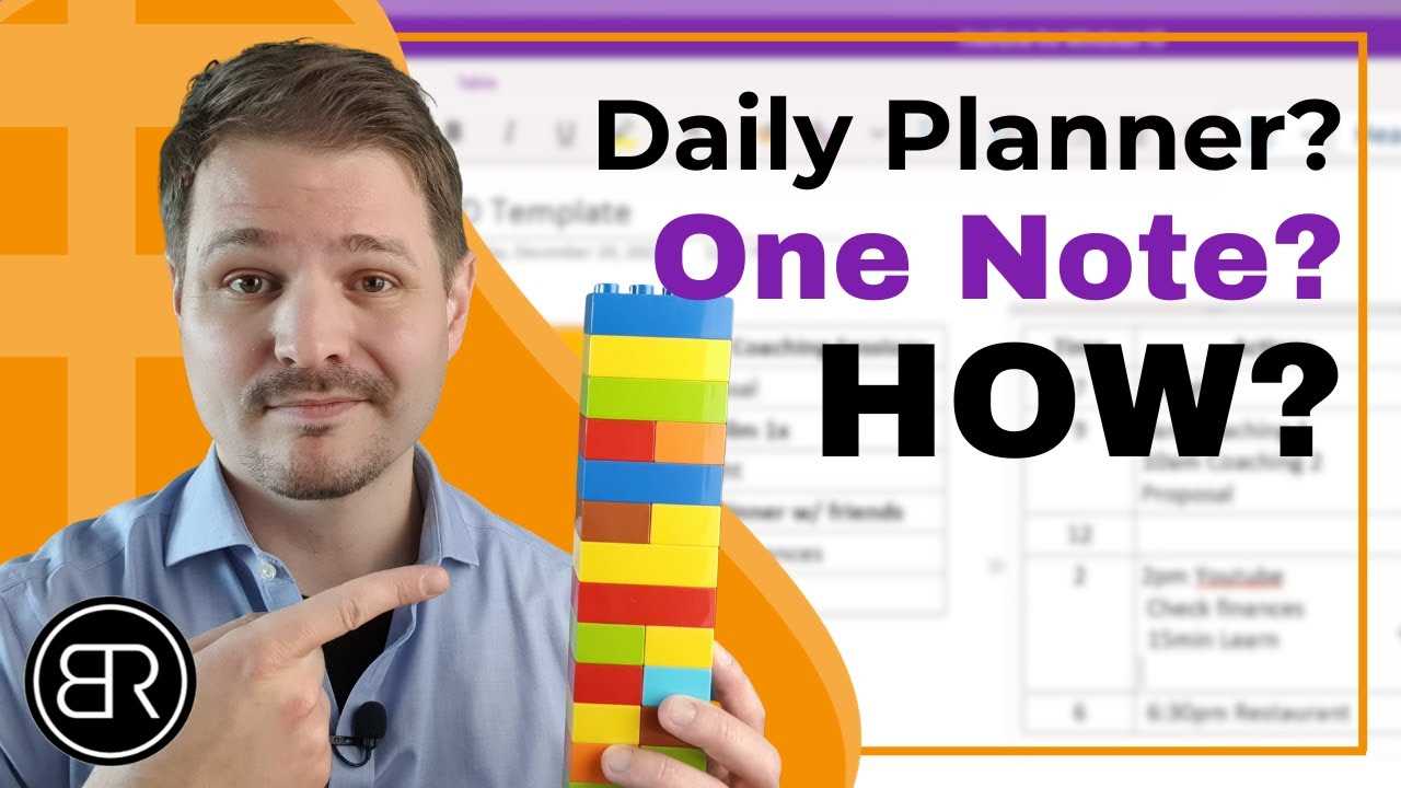 onenote calendar template 2025