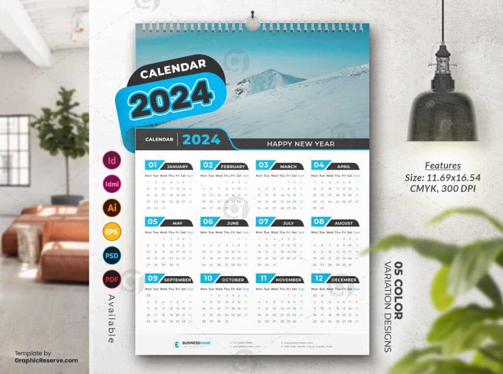 best calendar design templates