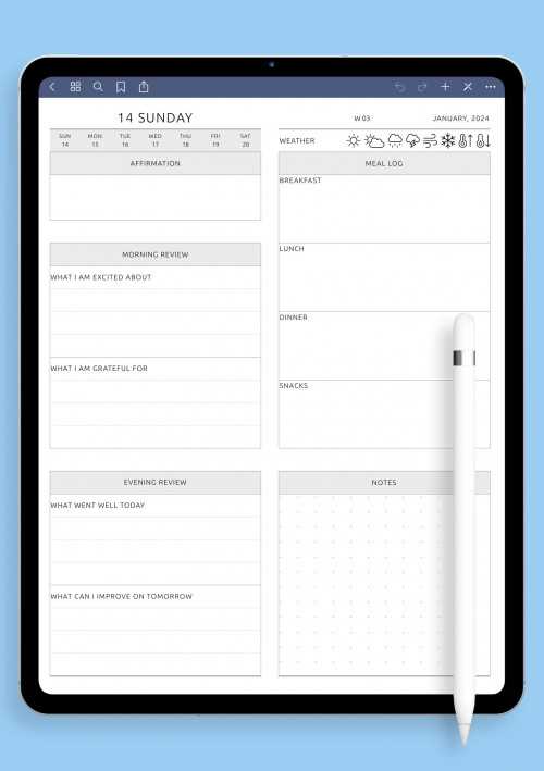 free ipad calendar template